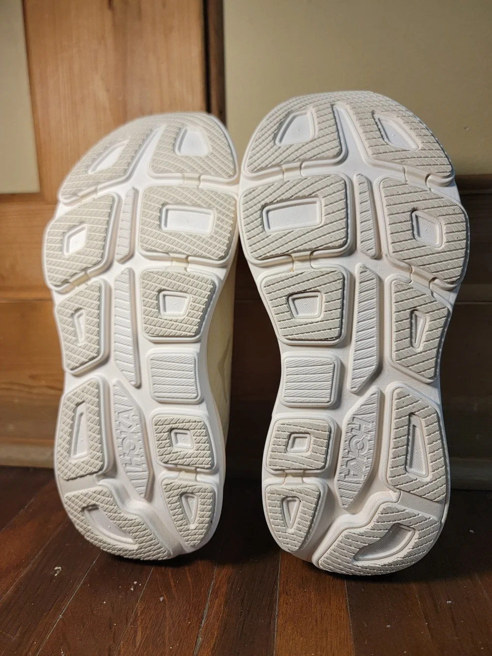 HOKA Women's Light Cream Running Shoes